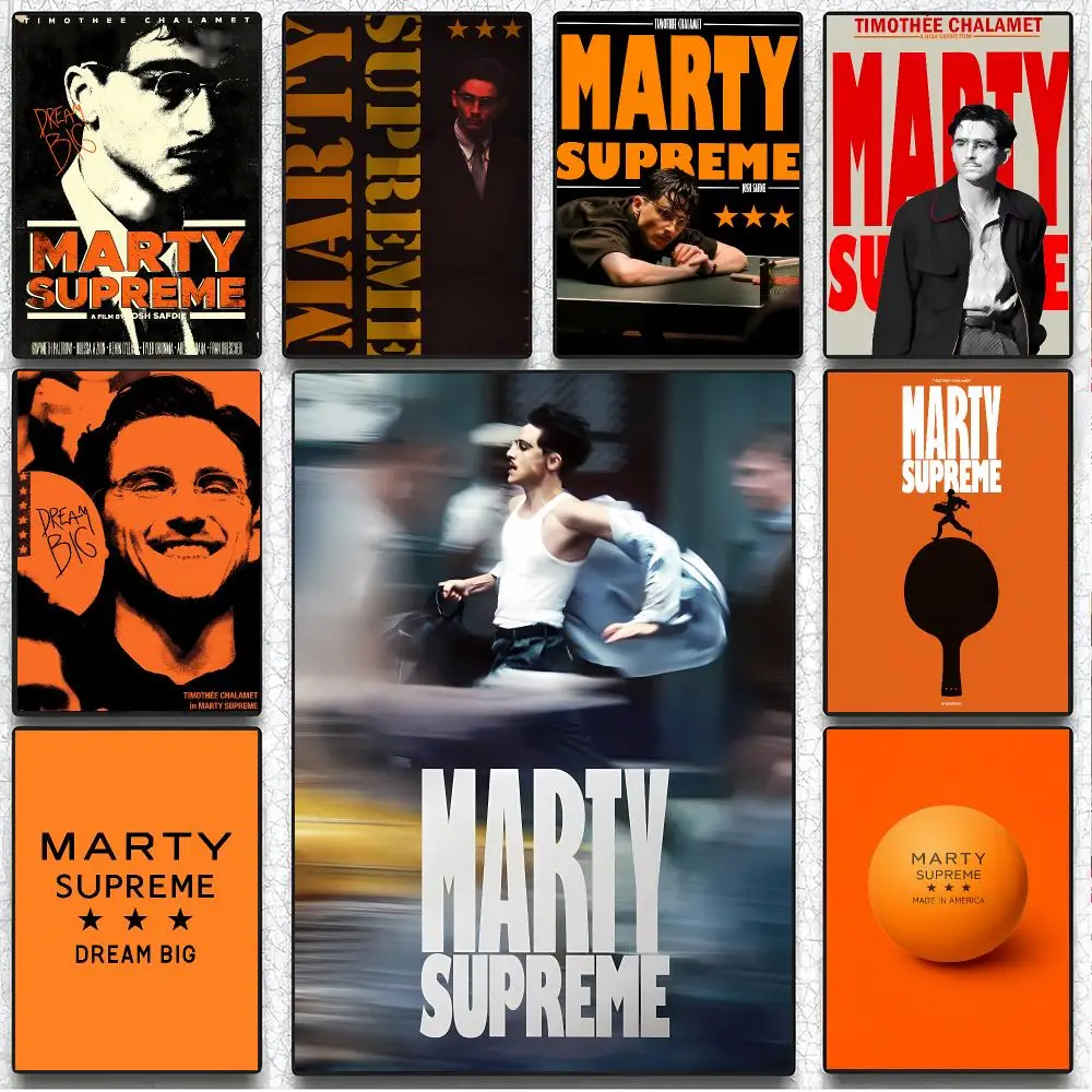 Streetwear Brand M-Marty Supreme Poster Art Wall Decor Indoor Outdoor for Collectors