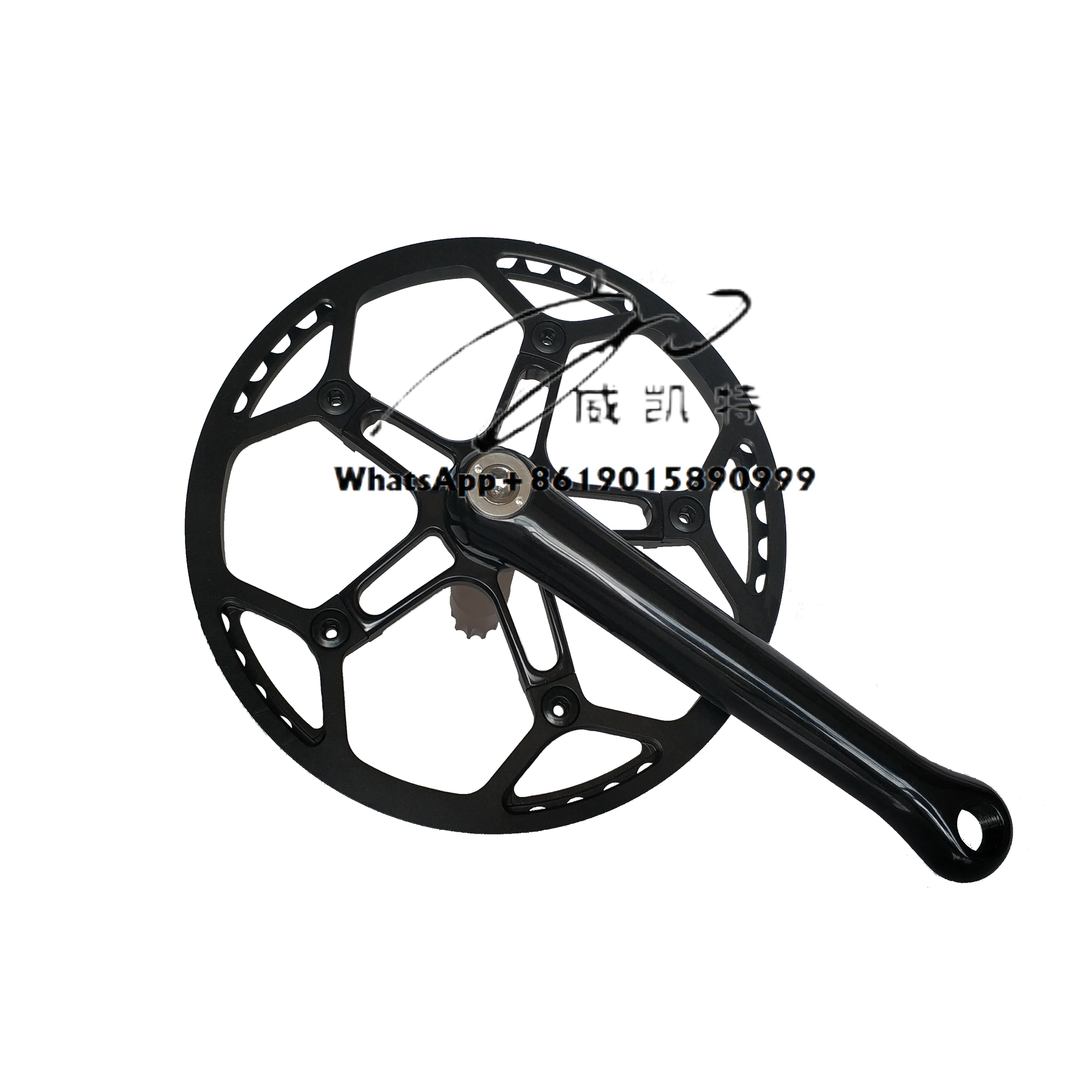 

New Hollow Integral Lightweight Leisure Bicycle Crankset