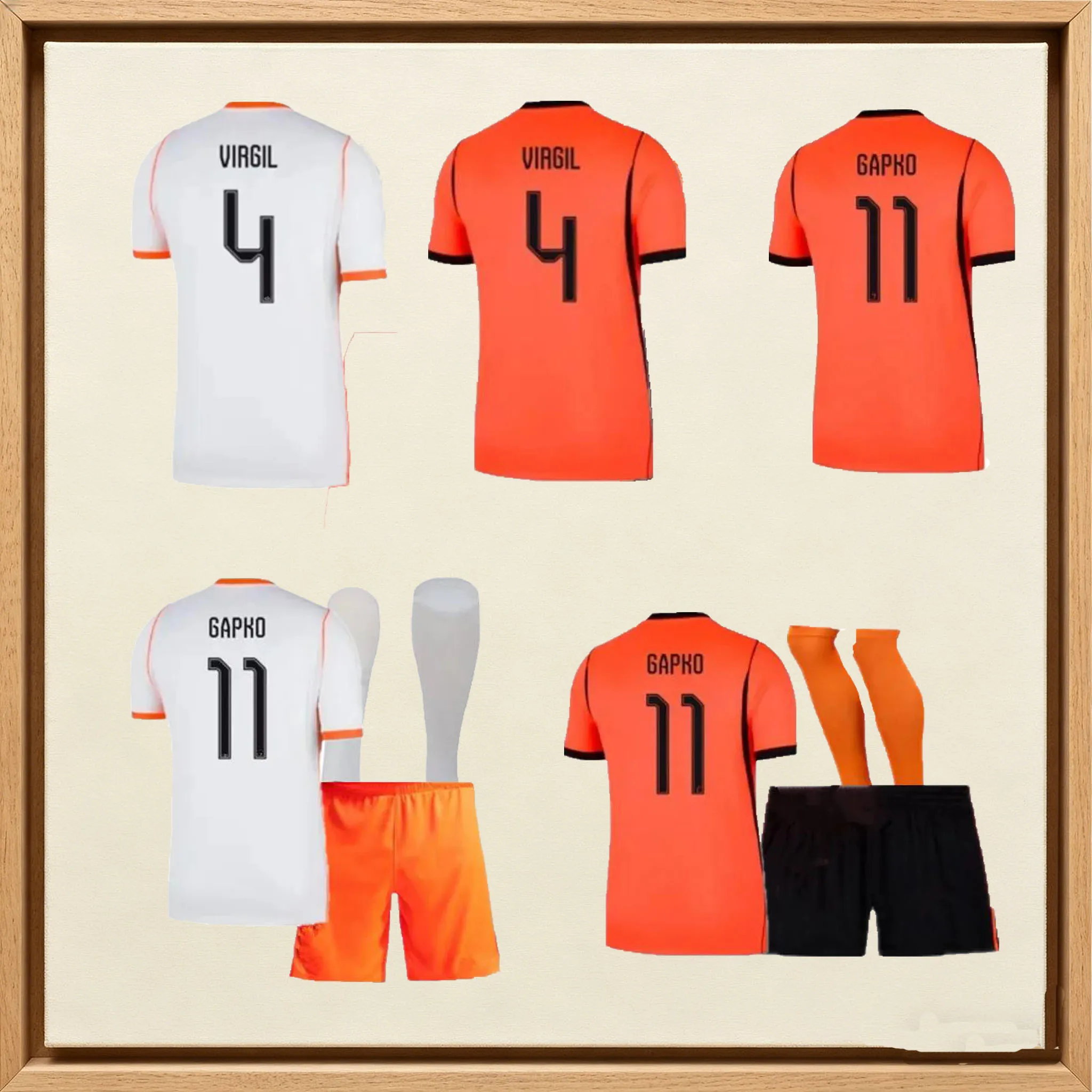 

hot selling 26 27 NederlandE jersey Heren Decorative painting slim-fit wit 2026 NederlandE tenue shirt Training suit
