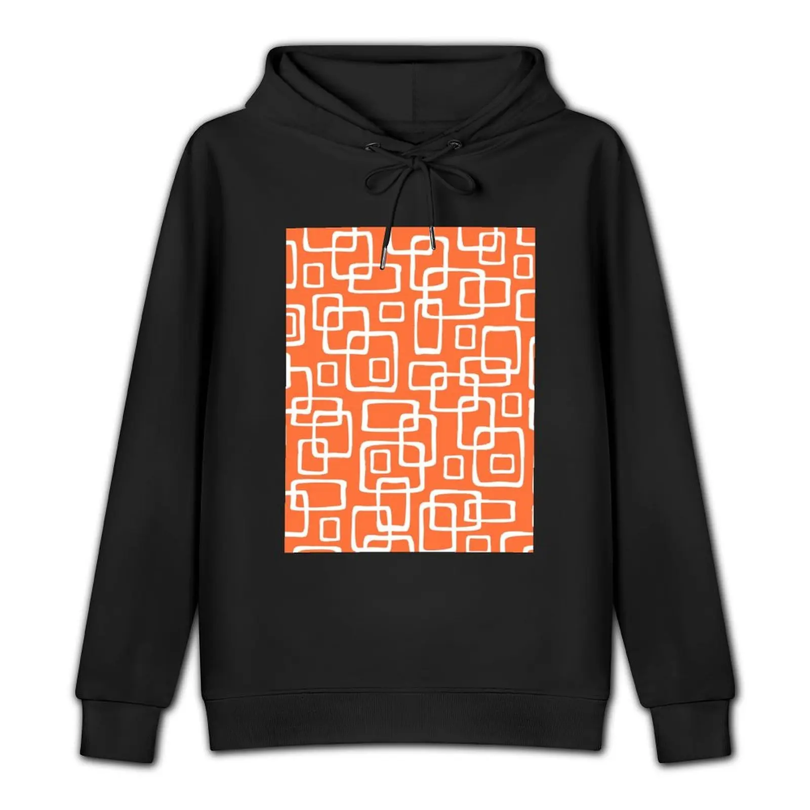 Retro Mid Century Modern Geometric Abstract 638 Pullover Hoodie aesthetic clothing autumn jacket men oversized hoodie