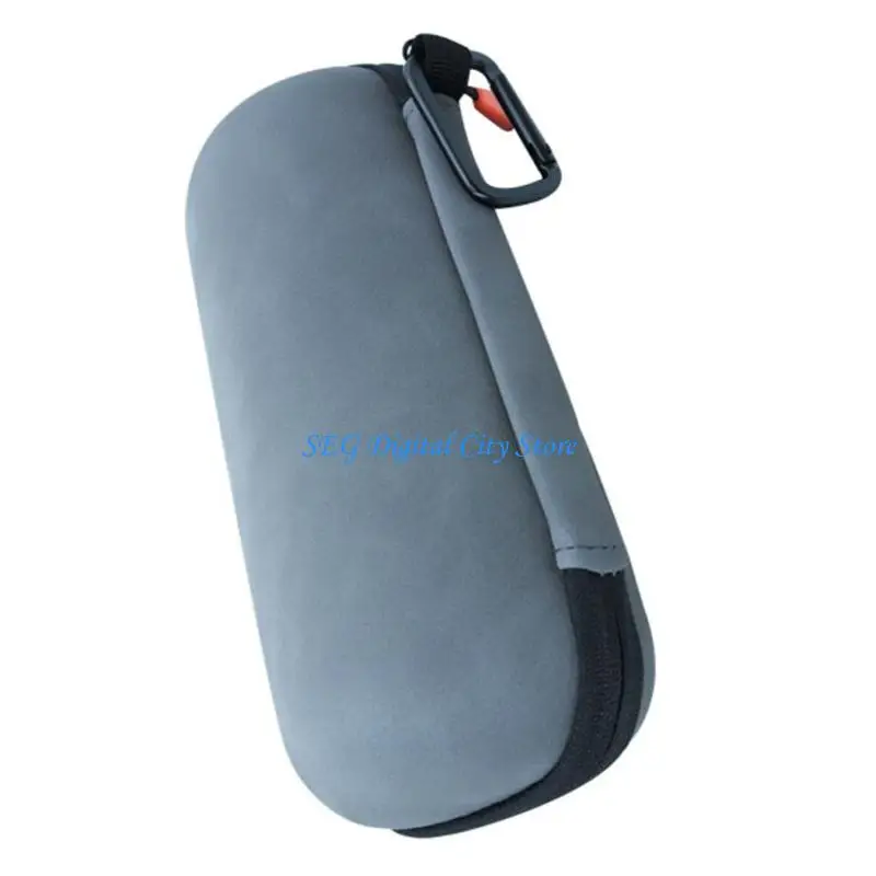 U75B MultiPurpose Storage Box with Metal Hook for Flip 7/6/5/4/3 Speakers Case Carrying Impact Resistant Design