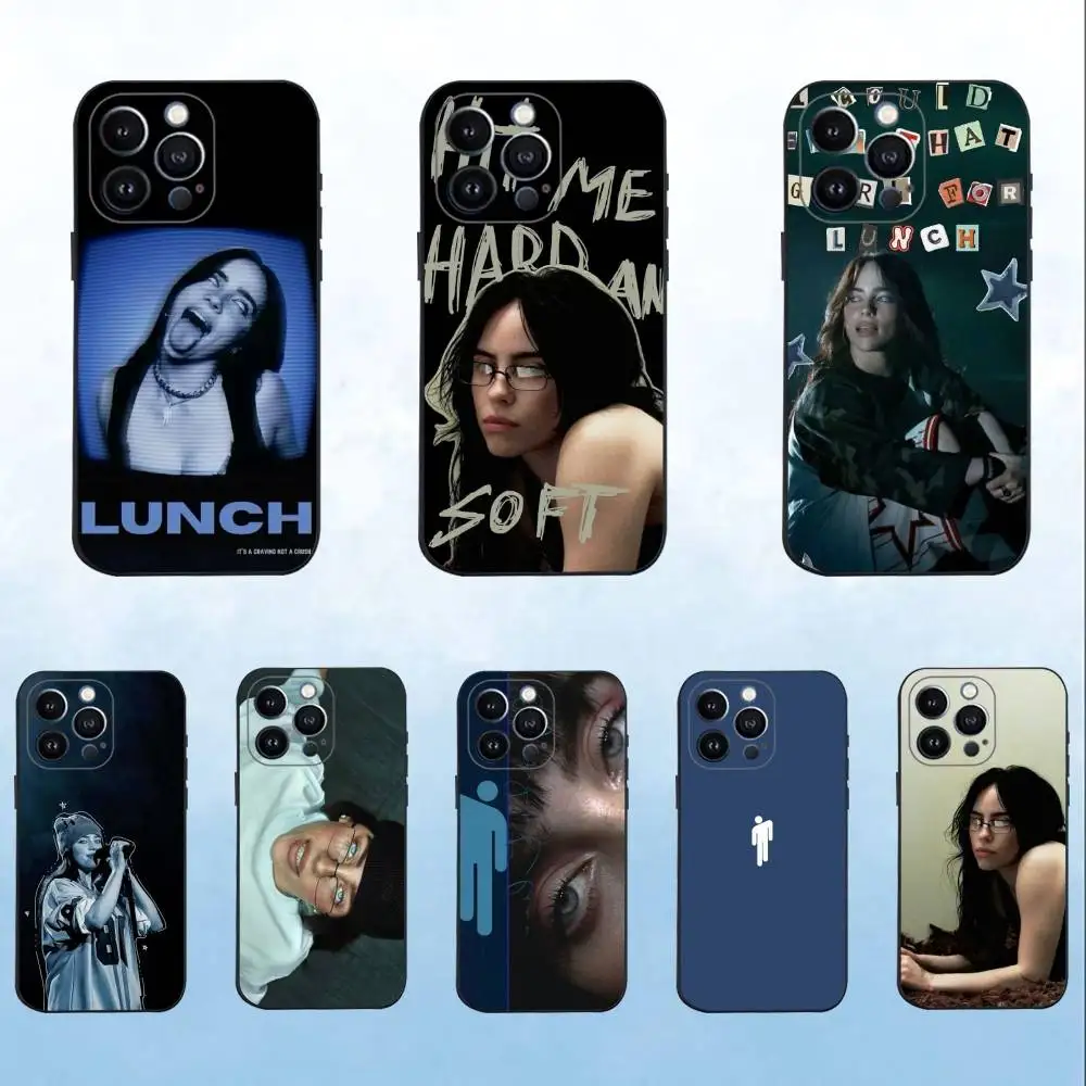 

SINGER LUNCH B-BILLIES Phone Case For iPhone 17,16,15,14,13,12,11 ,Pro Max,XS,X,XR,SE,Mini,8,7,Soft Silicone Black Cover