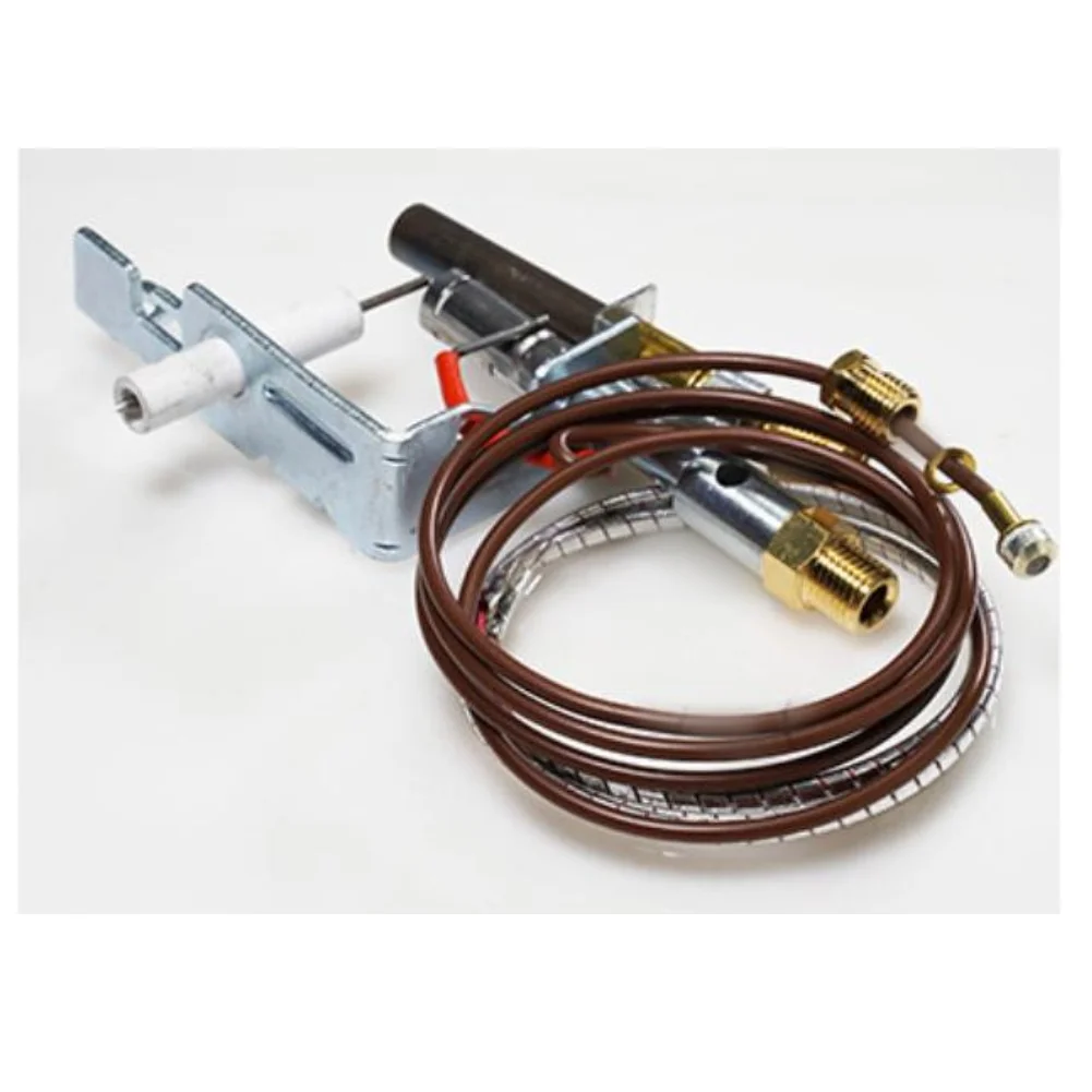 Thermocouple Ignition Needle for Flame Monitoring and Safety Shutoff in Natural Gas Fireplaces and Water Heater Applications