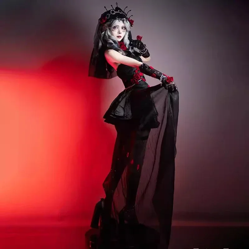 Nouvelle tenue de personnage de jeu 2026 – Costume de cosplay élégant et noble pour fête d'Halloween, inspiré de la psychologue Ada Mesmer de Identity V