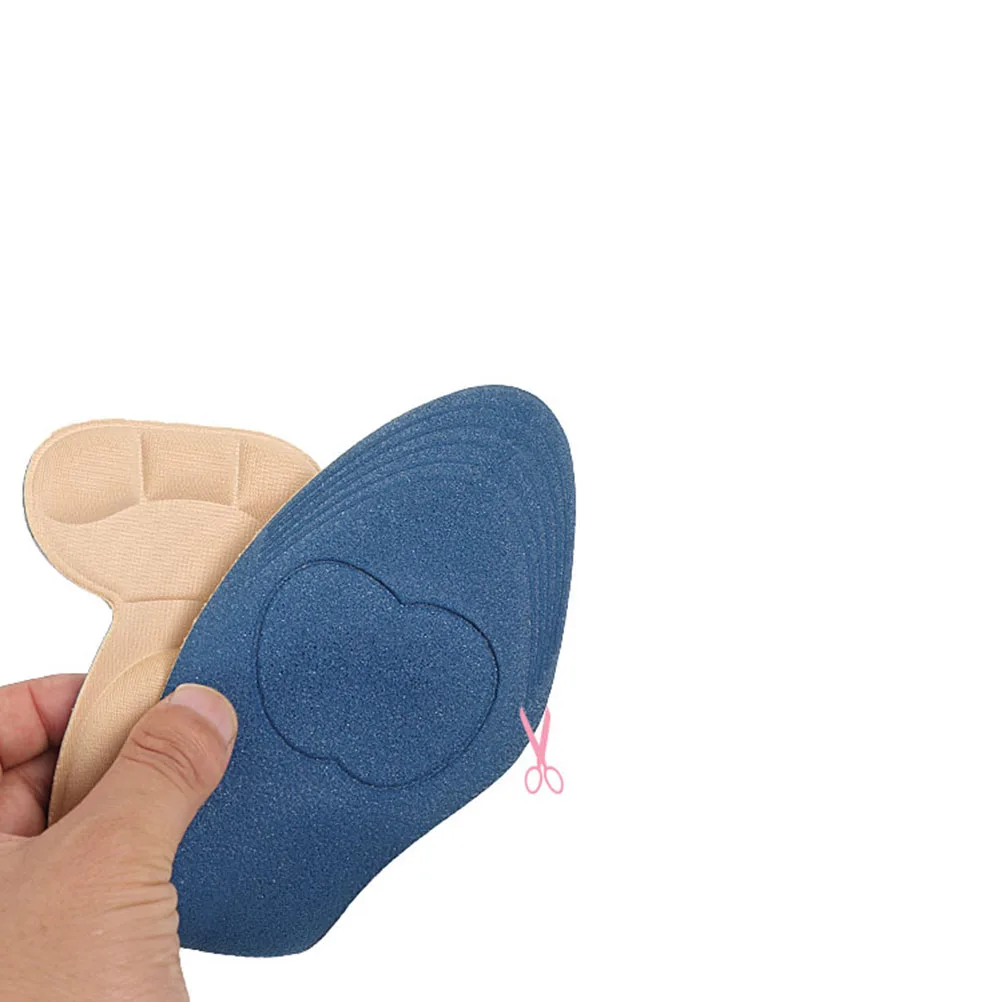

2 Pairs Anti-slip Massage Heel Sticker Feet Pads Blister Relief Non-slip Sweat-absorbent Comfortable Self-adhesive Thin