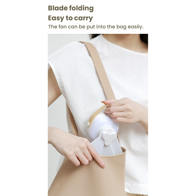 Mini USB Camping Fan Battery Operated Remote Control 4 Gears Portable LED Light For Home