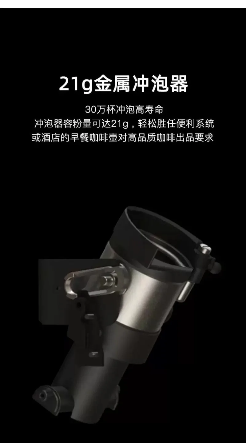 Cafetera automática comercial de alta calidad y fácil de usar, molinillo integrado de café con leche F80