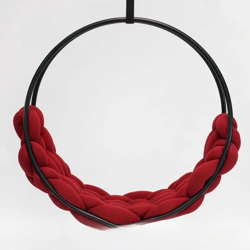 Hanging stool household balcony leisure hanging basket chair living room single lazy swing hanging chair