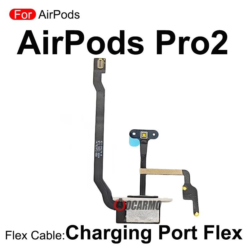 1Pcs Headphone Charging Charger Port Dock Connection Flex Cable For AirPods Pro Pro2 Repair Replacement Parts