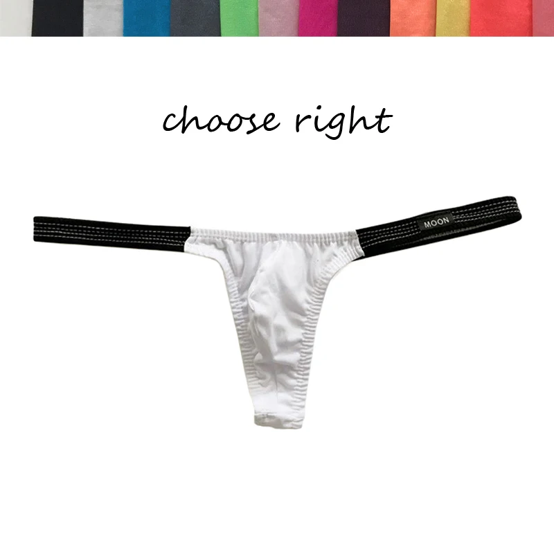 Men's Sexy Push-Up Briefs Super Low-Rise Lace Strings Underwear for Men Panochas Comfortable Breathable Without Censorship