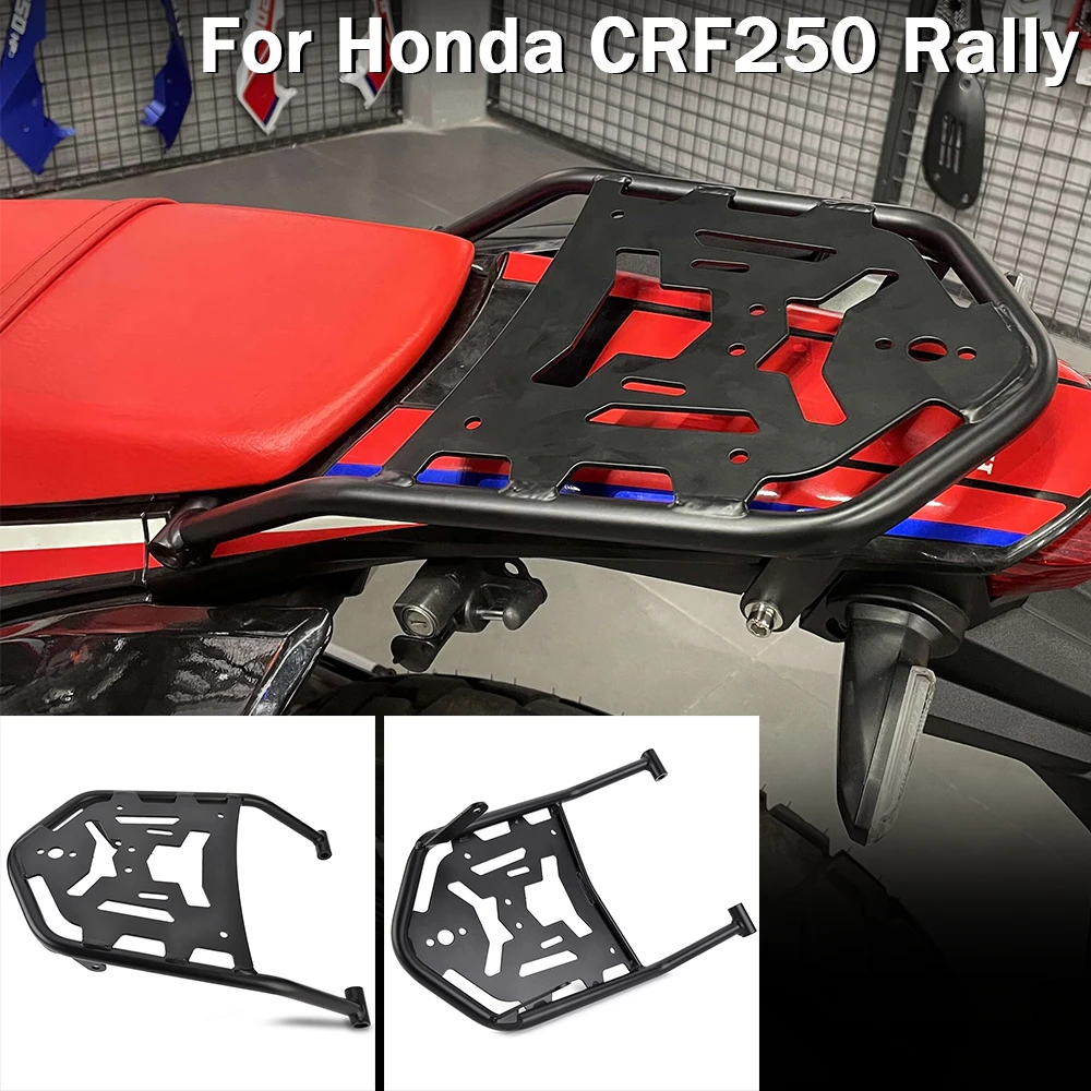 For Honda CRF250 Rally 2017-2020 Motorcycle Rear Luggage Rack Carrier Case Support Holder Bracket