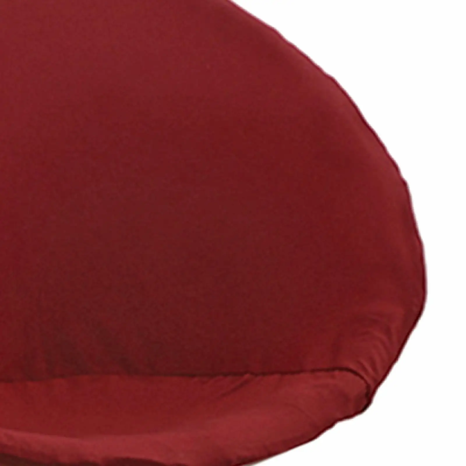 Washable Round Saucer Cover, Stretchable Polyester for Home Use