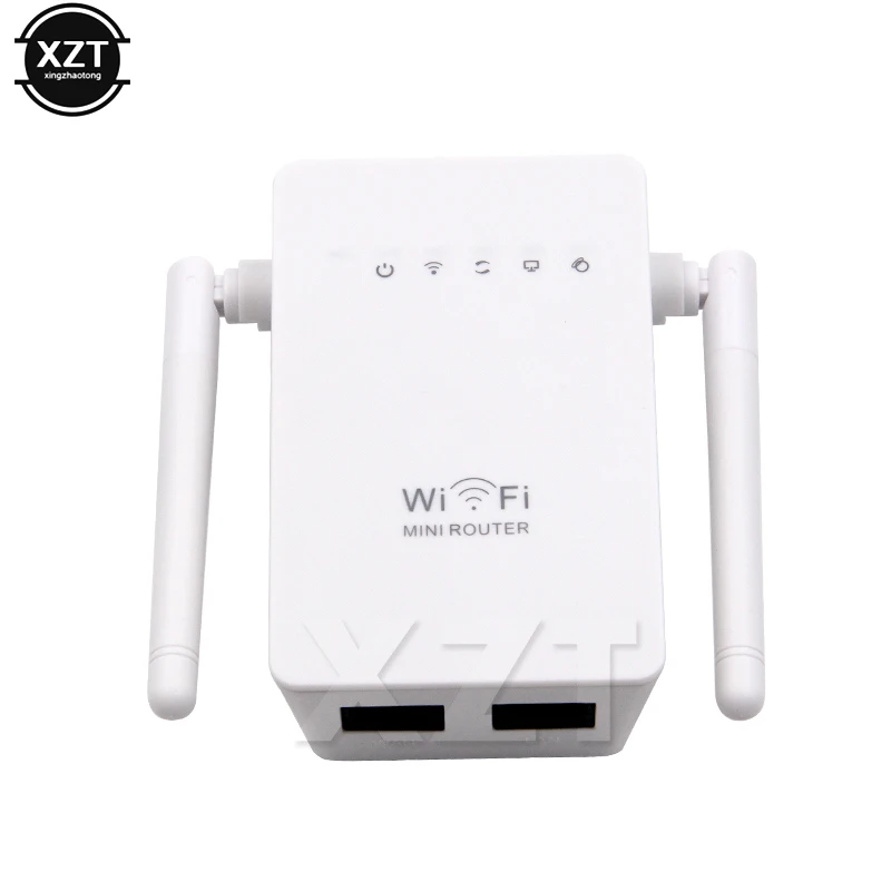 HOT Mini Wifi Router 2.4G 300Mbps Wireless-N Network Wi Fi Repeater Range Expander Signal Booster 2dBi Antenna 802.11 b/g/n