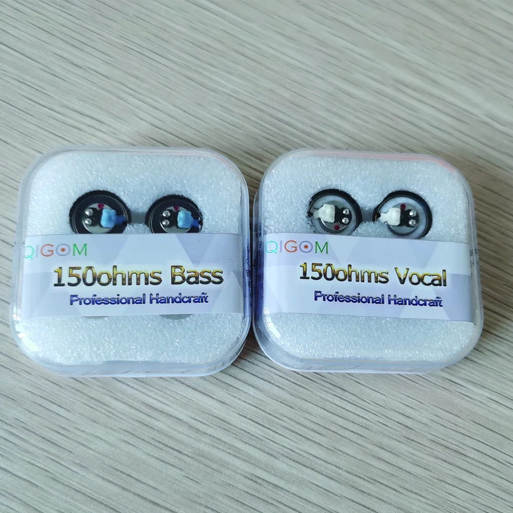 QIGOM 15.4MM MX500 Upgrade Vocal Version DIY Speaker Driver Units 1Pair(2pcs) Balanced Transparent Voice Bass Version MX500