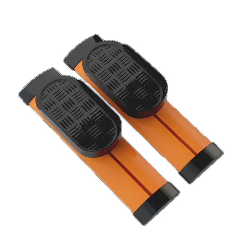 Foot sliding mini skateboard stepper, small household installation-free light sound exercise fitness equipment