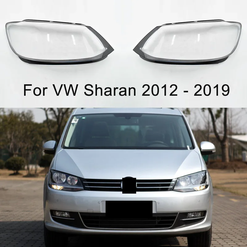 

Car Protective Headlight Glass Lens Cover Shade Shell Auto Transparent Light Housing Lamp For Volkswagen VW Sharan 2012-2019