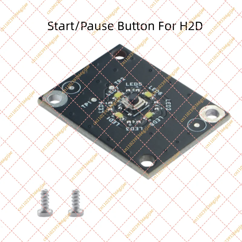 Start/Pause Button For For Bambu H2D 3D Printers Parts Start-Pause Button