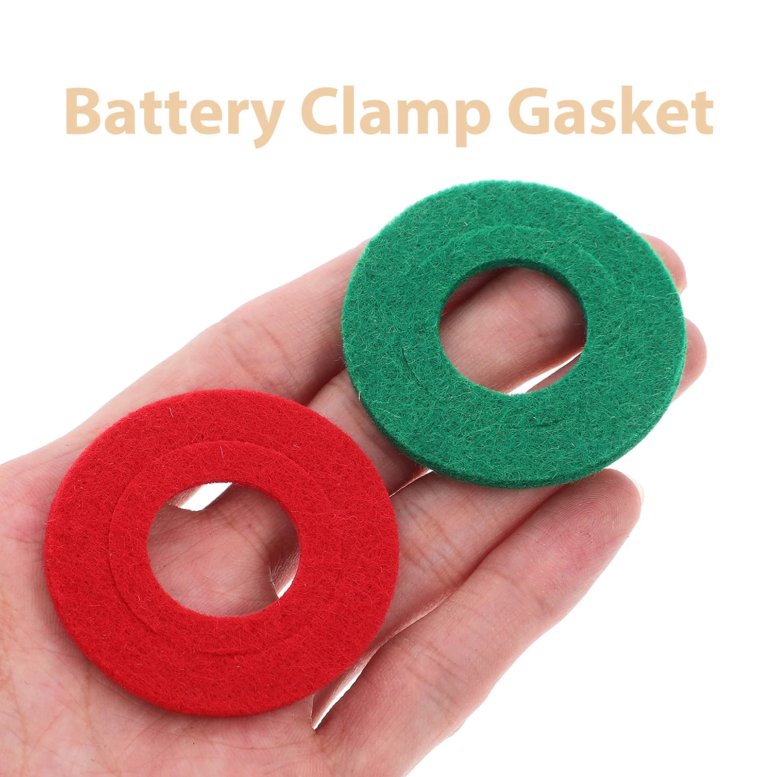 8pcs Terminal Washers Fiber Material Durable Replacement For Car Terminal Protector Multi-Function Easy