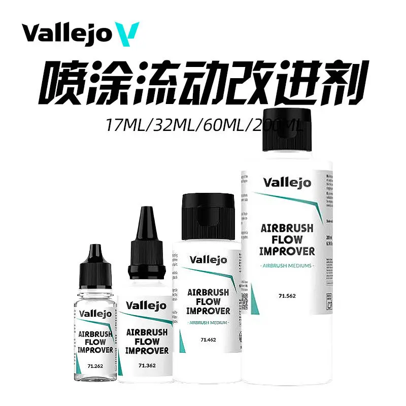 Improving Agent Spray Flow Vallejo AV  71262 17ml ~71562 200ml