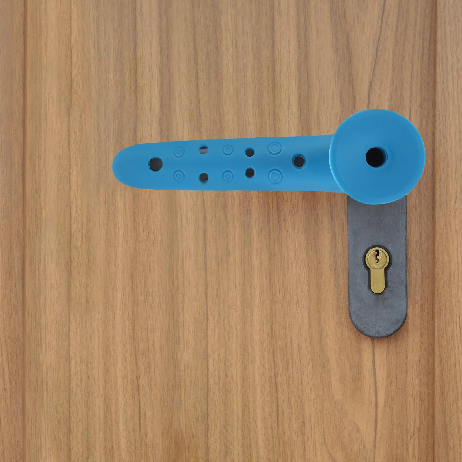 

4Pcs Door Handle Covers Thickened Silicone Anti-Collision Sleeve Protective Wall Guard Safety Door Knob Cushion for Home