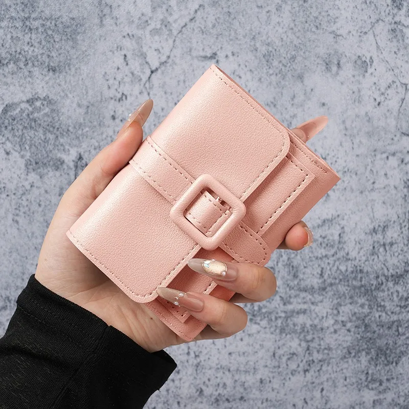 Frauen Brieftasche Kurze Einfache Fashon Tragbare Kleine Brieftasche Koreanischen stil Kleine Brieftasche Lässige Tragbare Geldbörse für Frauen
