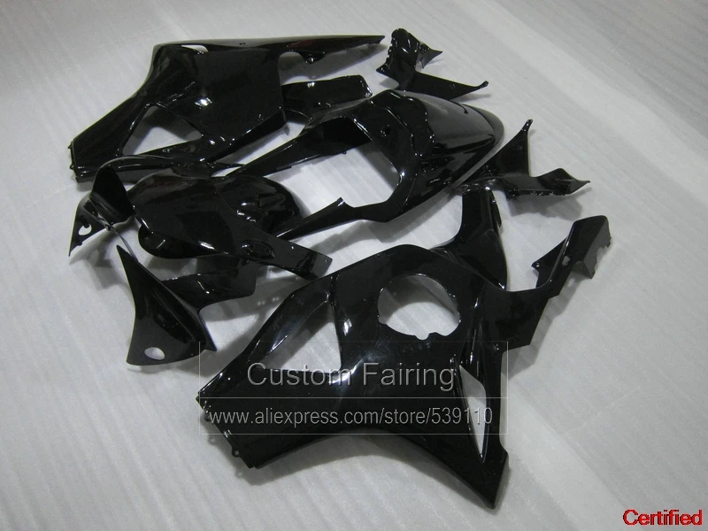 

New Motorcycle Fairing Kit For Honda CBR954RR 02 03 Glossy Black Fairings Set CBR954RR 2002 2003 BM5