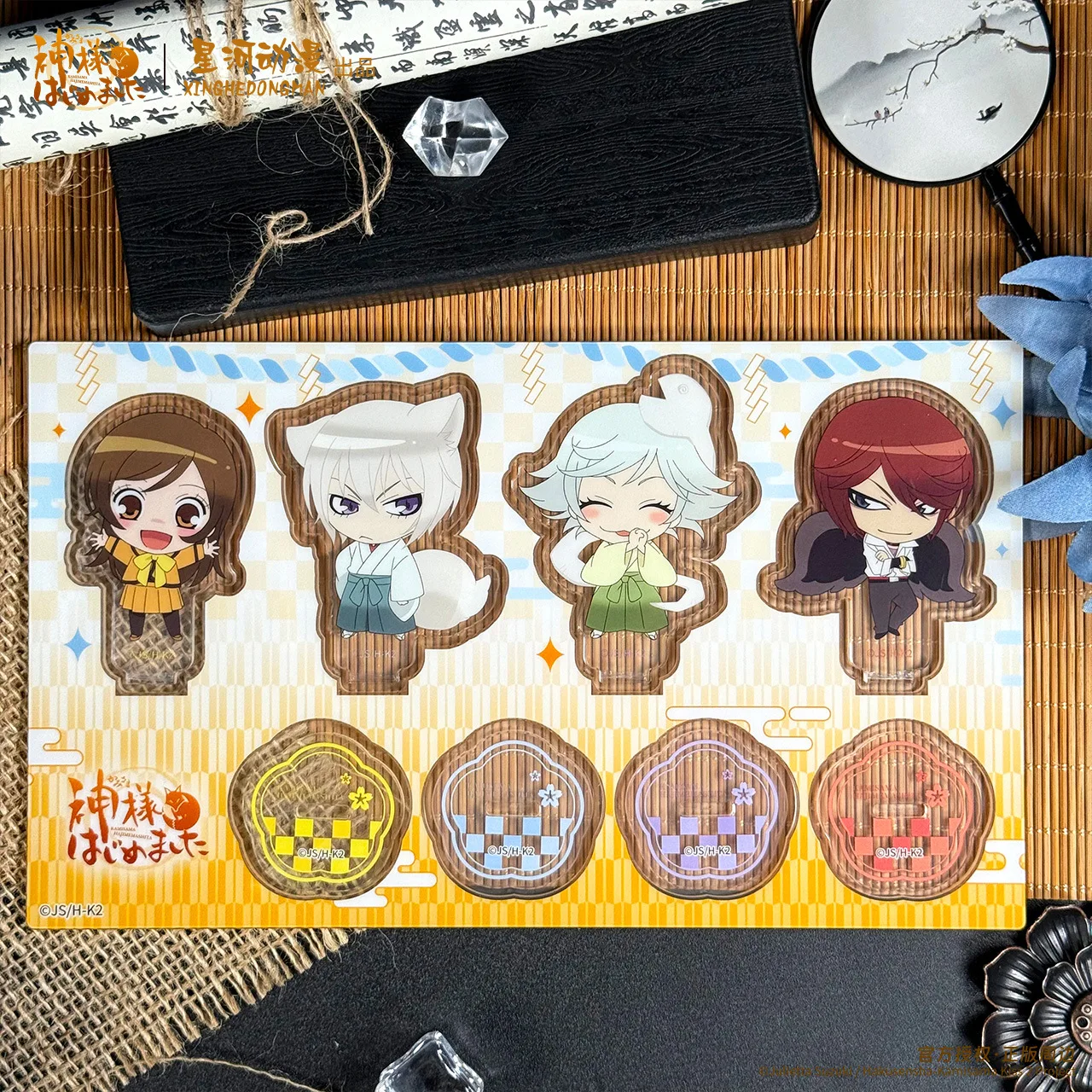 

Kamisama love Tomoe Momozono Nanami Tomoe China Official Authorization Q.ver Series Standing Plates