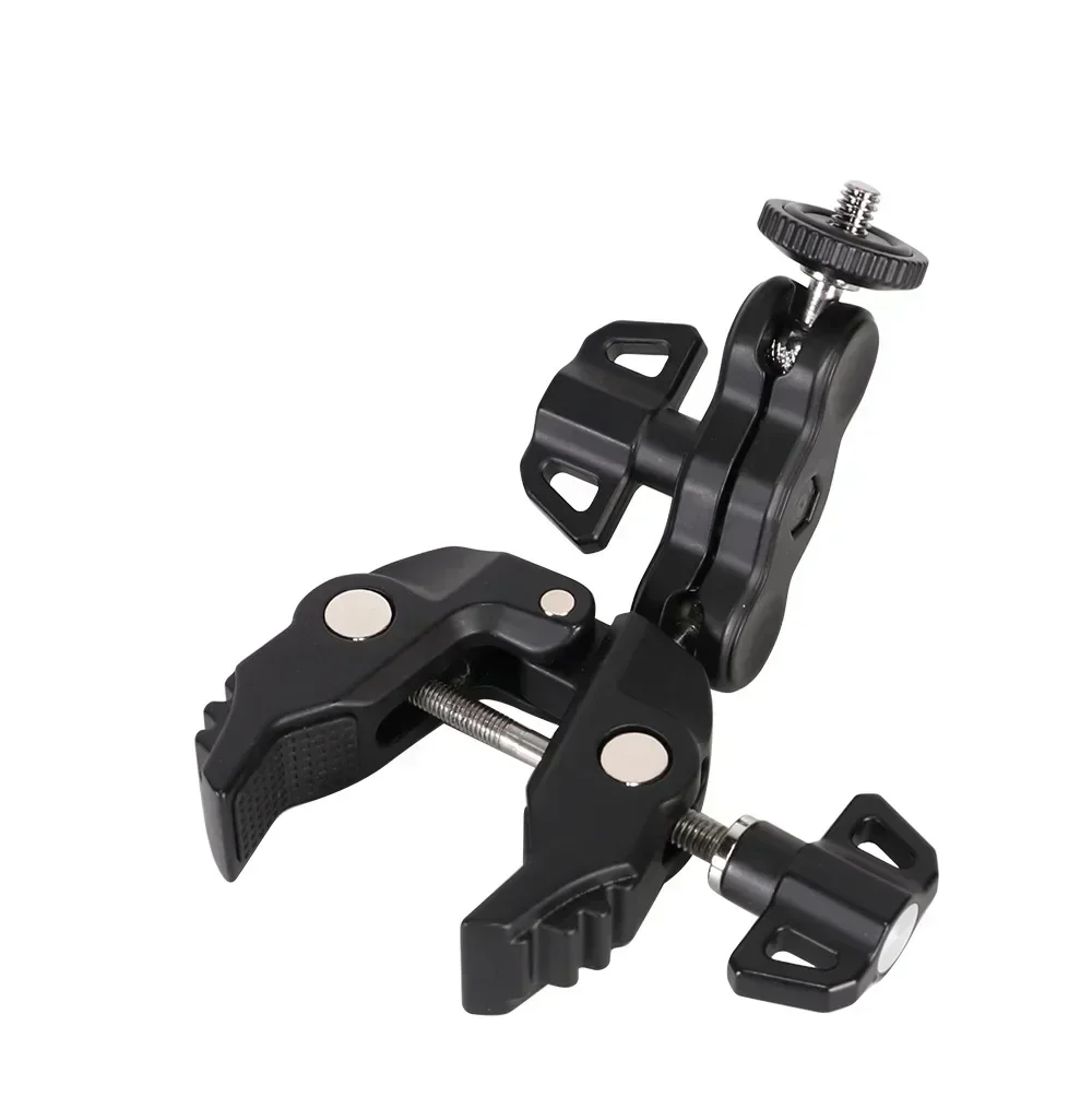 

YP Equipped with Crab Claw Clip Universal Display Stand and Ball Head Clip Super Stand.Universal Camera Magic Arm Ball Head