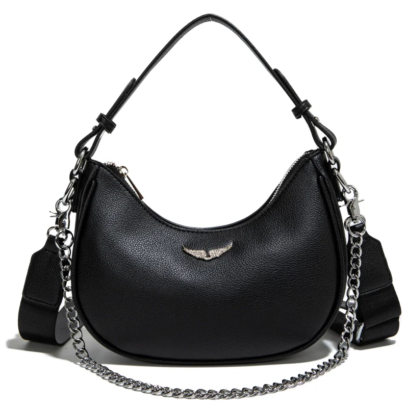 2026 Large Capacity Diaper Bag Commuter Elegant Leather High End Minimalist Tote Purse For Ladies Business Leisure image 4