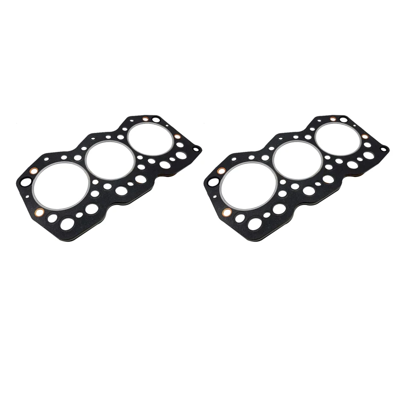 2 PCS Head Gasket Compatible With Caterpillar Excavator E200B Compatible With Mitsubish Engine S6