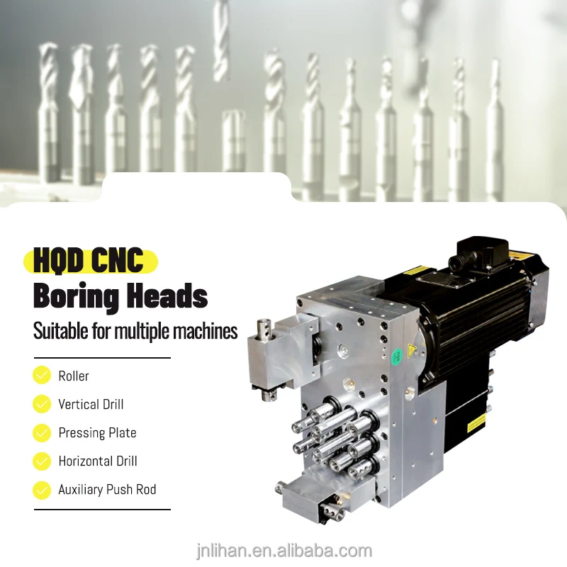 Teste di perforazione multiple del motore del trapano del motore del trapano di controllo della velocità del motore ad alta precisione per macchine noiose HQD-V7H2