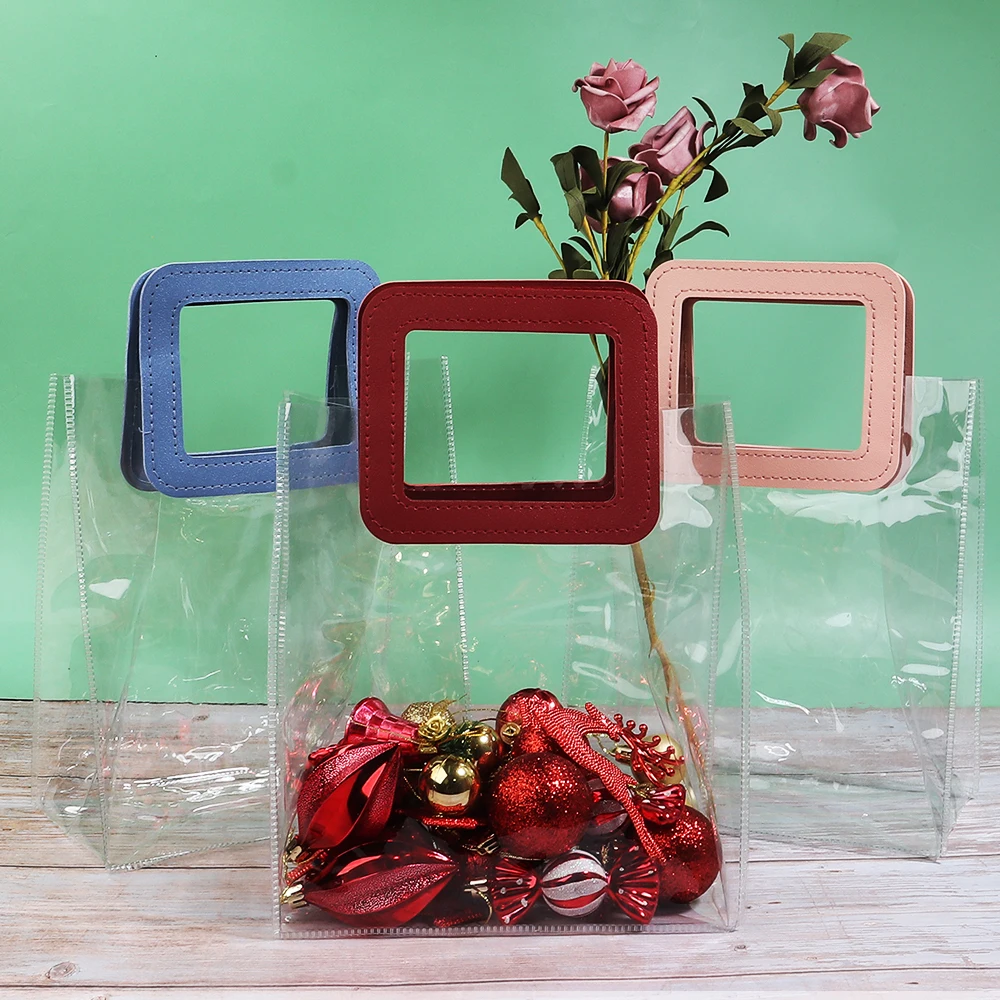 

Holiday gift bag Eco-friendly Companion Gift Candy Bag holiday gift Birthday gift bag,anniversaries,Transparent Tote Bag