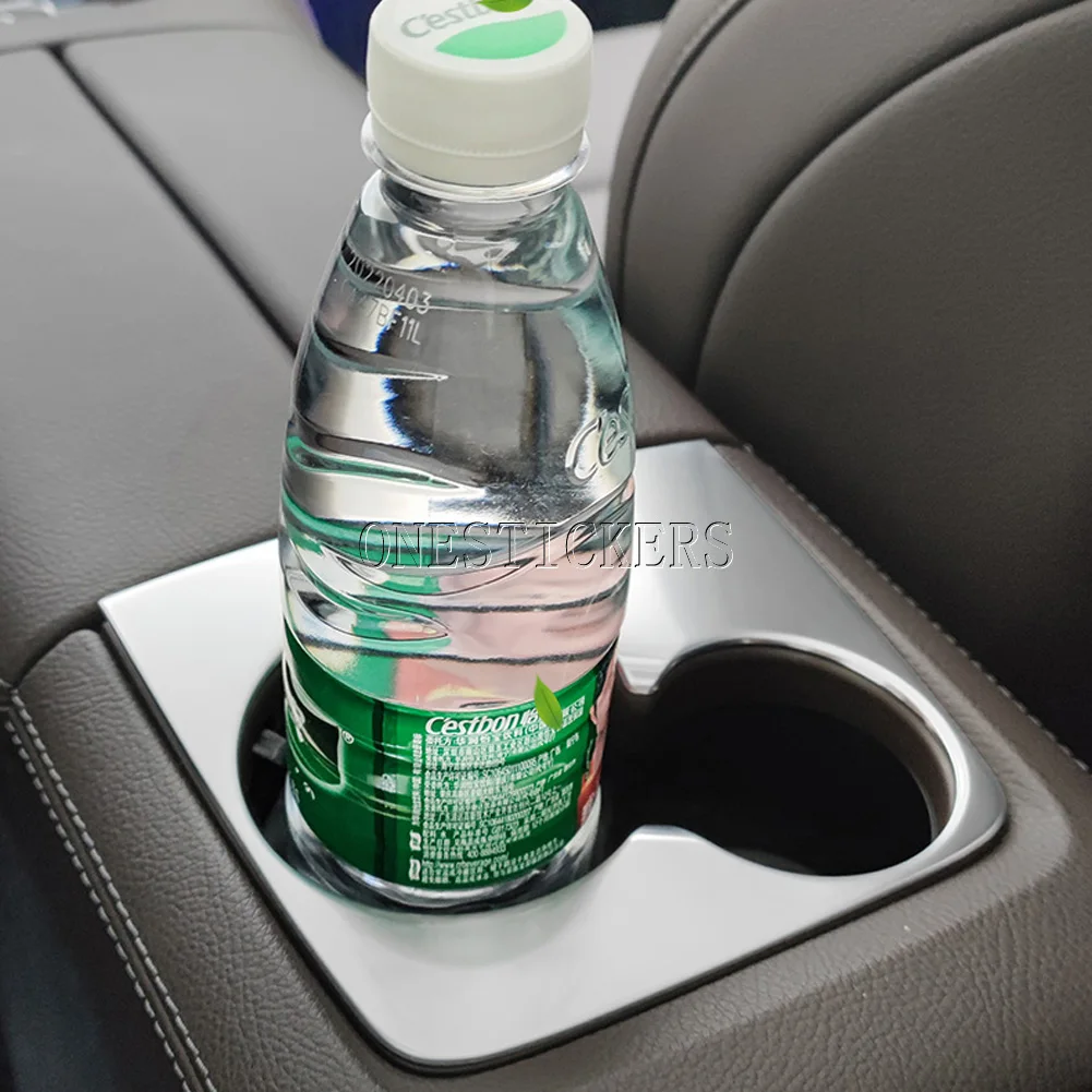 Car Accessories Rear Row Water Cup Cover Trim Frame For Mercedes Benz GLE GLS Class W167 V167 X167 AMG GLE53 63 GLS63 2020-2025