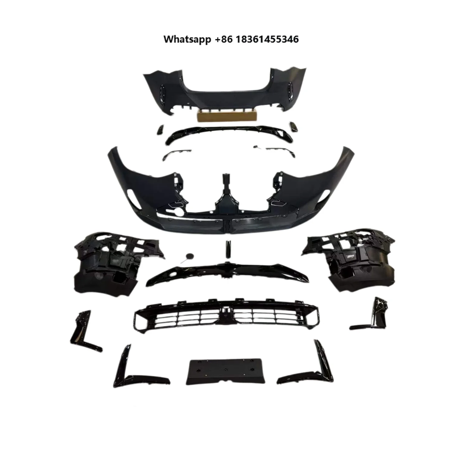 

For X3 G45 M Sport 2025+ M Performance Style Full Body Kit | Front Bumper Lip Side Skirts Rear Valance Wholesale