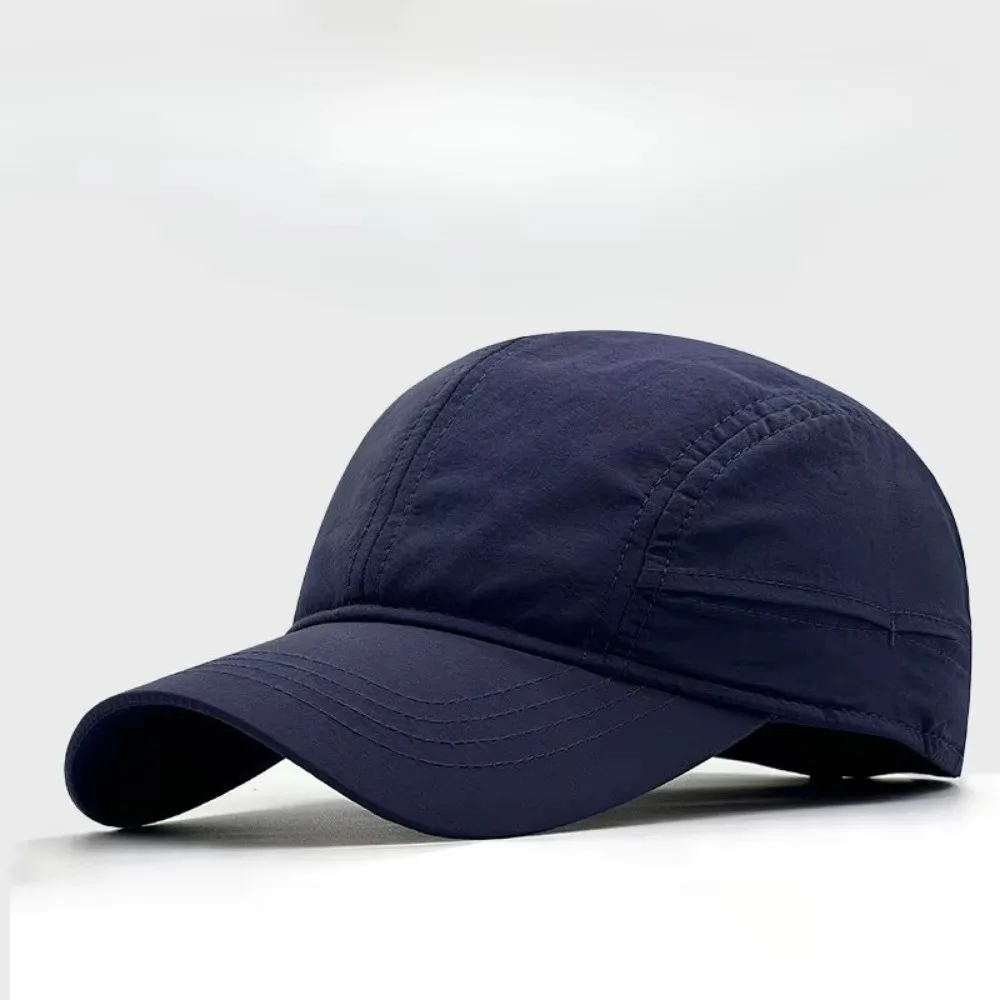 Vintage Big Size Baseball Caps Light Thin Quick Drying Sports Hat Solid Color Adjustable Trucker Cap Snapback Hats