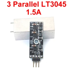 1.5A 3Parallel LT3045 LOW Noise Linear Regulator power Supply DC 2V-20V TO 0~15V 1.2V 3.3V 5V 9V 12V RF Audio  Replace LM317 78
