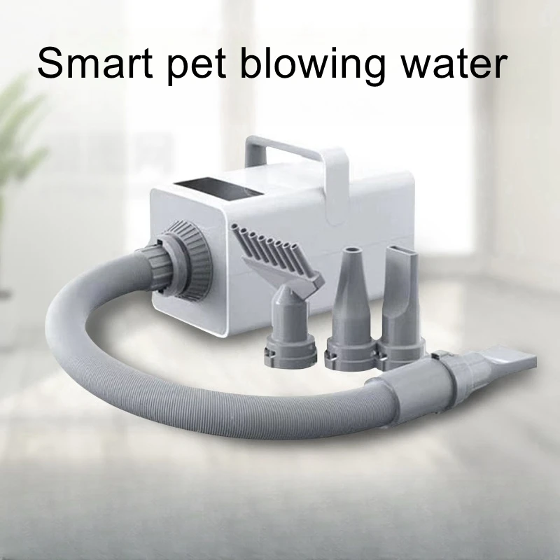 

Pet hair dryer LCD smart cat and dog hair dryer pet supplies silent pet water blower