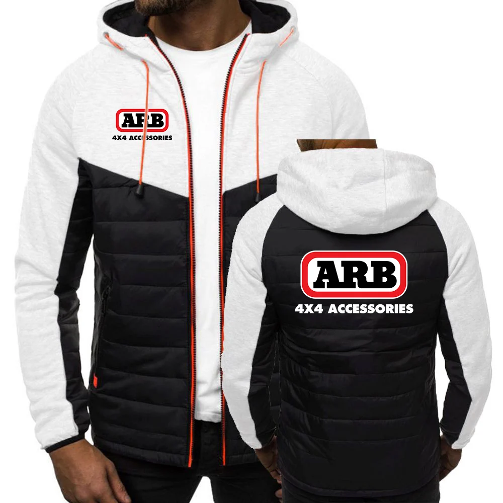 ARB 2026 Men's Autumn Cotton Thermal Hoodie Resistant Mountaineering Jacket Multi Functional Casual Outdoor Sport Coat