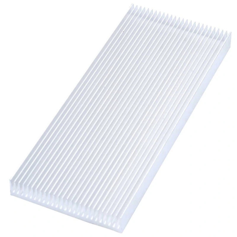 RISE-2 piezas disipador de calor de aluminio, bloque enfriador de líquido y agua, 40x40x12mm y 100x41x8mm