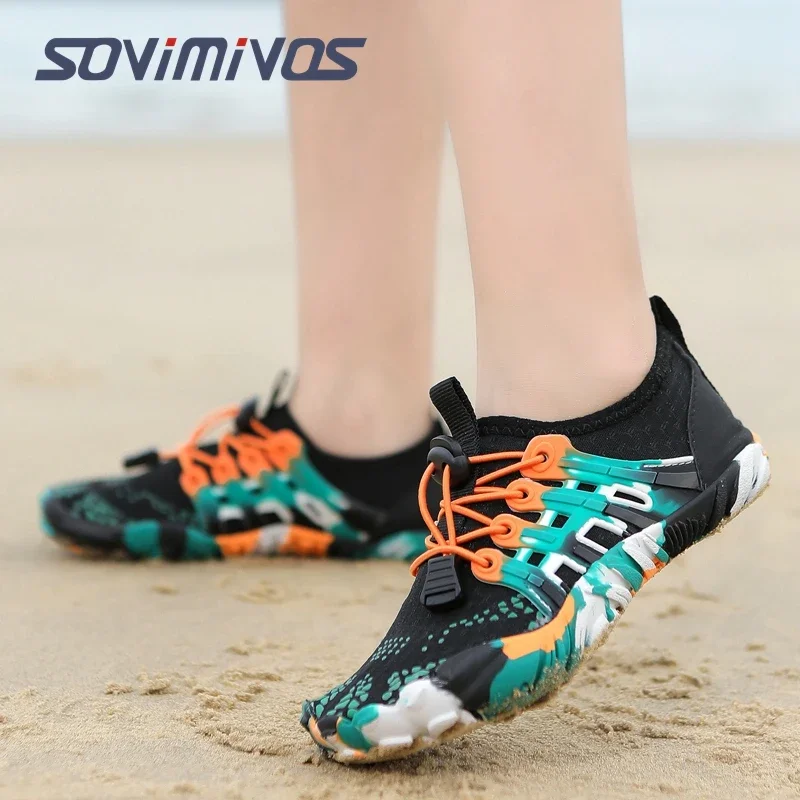 Buty boso mężczyźni kobiety sporty wodne Outdoor Beach para buty do wody pływanie szybkoschnący trening sportowy siłownia obuwie do biegania