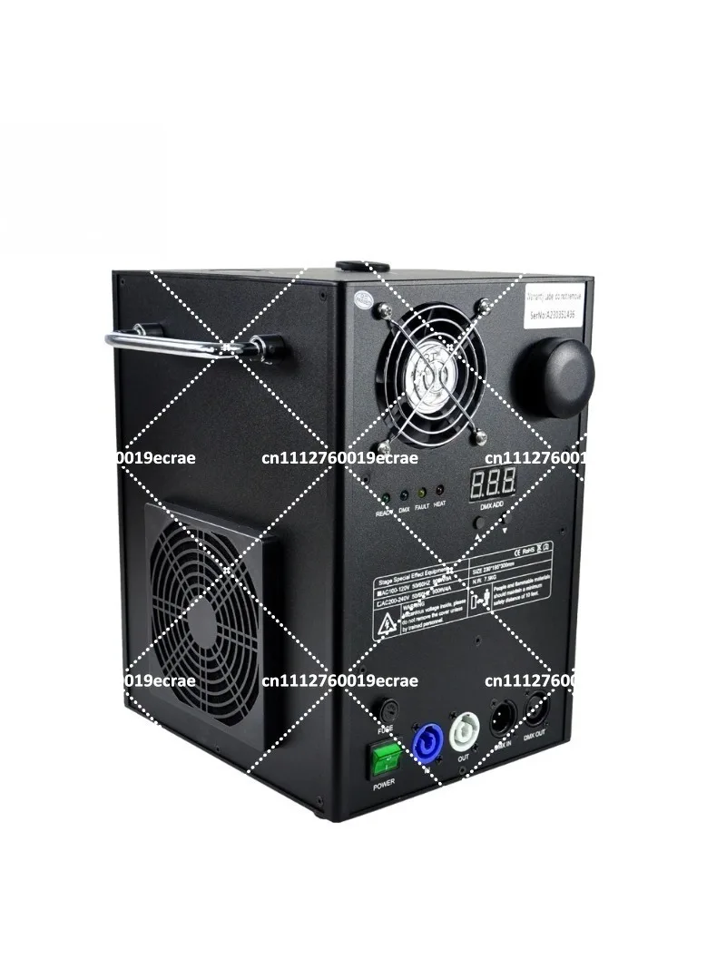 900W High Power Upward Cold Spark Machine Aluminum Alloy Housing with Cleaning Function DMX Remote for Events