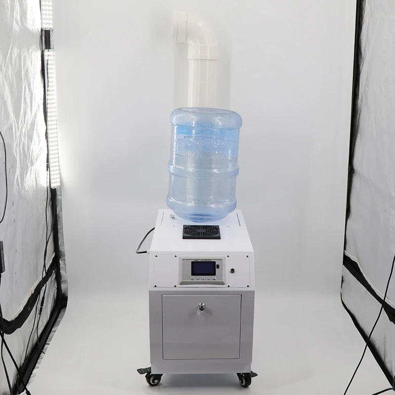 High Fog Humidifier Mushroom Cultivation Vegetable Greenhouse Textile Workshop 3L/H Industrial Ultrasonic Humidifier Machine
