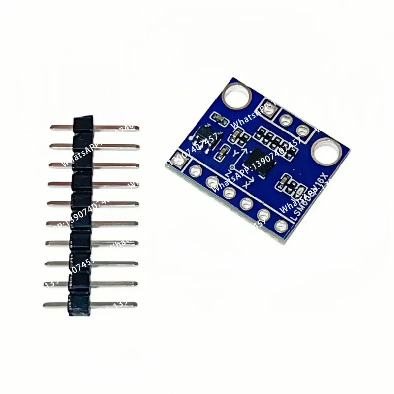 Module de capteur six axes LSM6DSV16XTR, accéléromètre gyroscope, application IA de fusion d'algorithmes intégrés