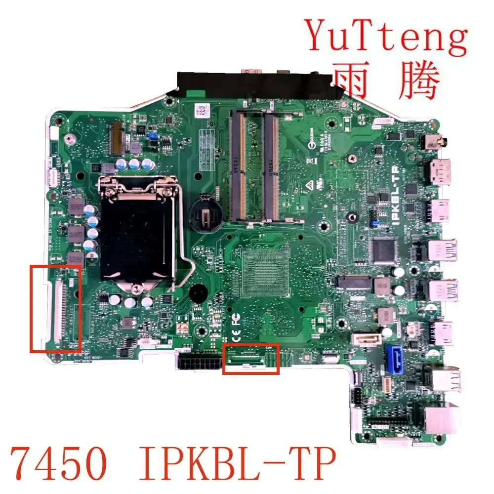 Para Dell Optiplex 7450 Aio IPKBL-TP 0V0D45 V0D45 placa base integrada 100% prueba ok entrega. entrega gratuita