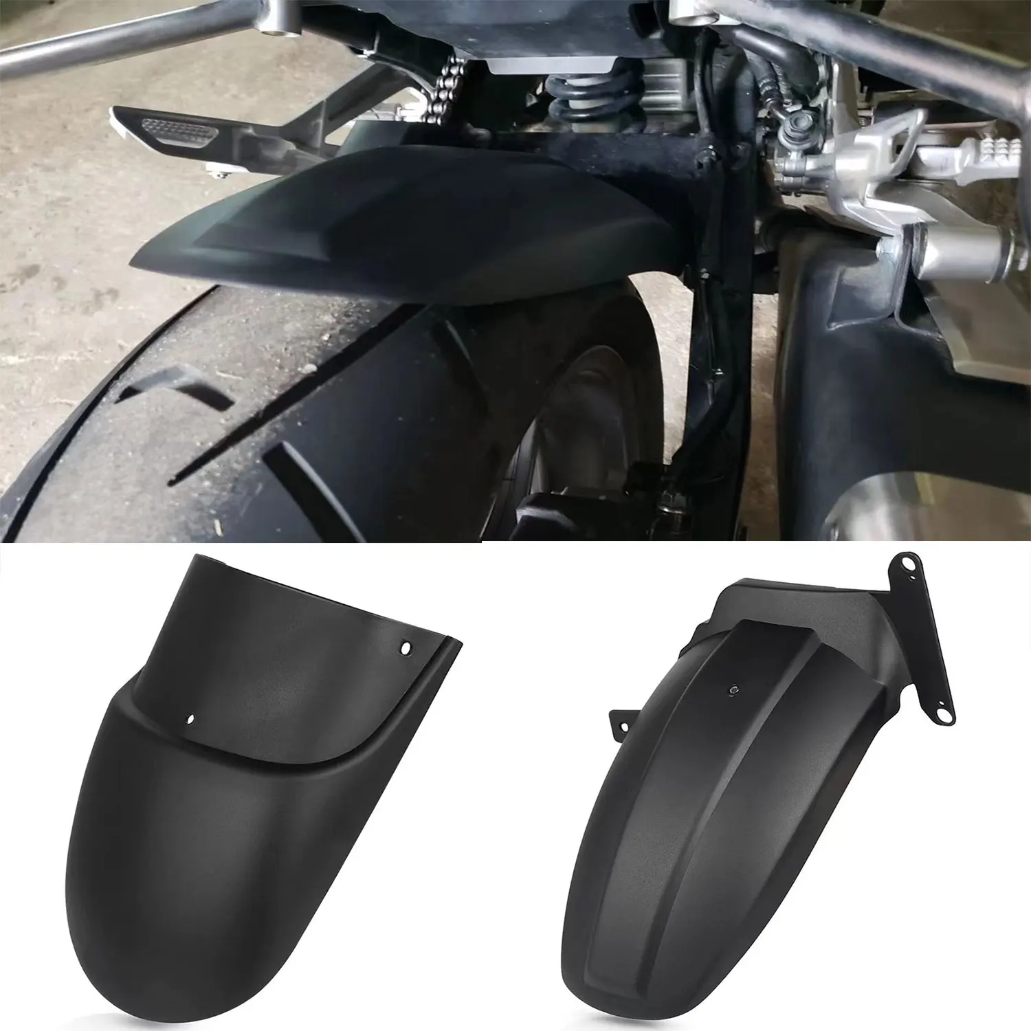 

For Honda NC 750X DCT 2012 -2022 2023 NC750X 2024 Rear Fender Extender Hugger Front Mudguard Splash Guard Cover Motorcycle Parts