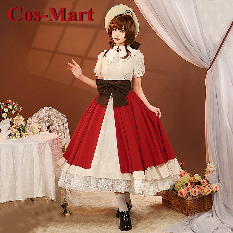 Cos-Mart Anime Cardcaptor Kinomoto Sakura Cosplay Costume Great-Grandfather's Gift Formal Dress Female Party Role Play Clothing