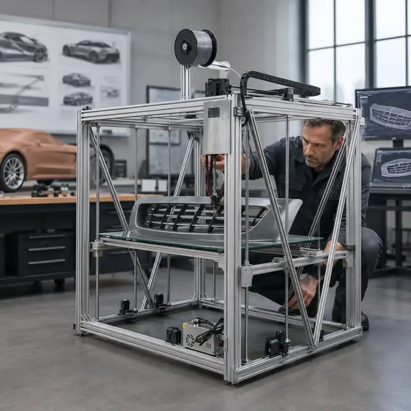 High Speed Industrial 3D Printer Customized Large Scale Filament Printing Machine for Factory Research Development