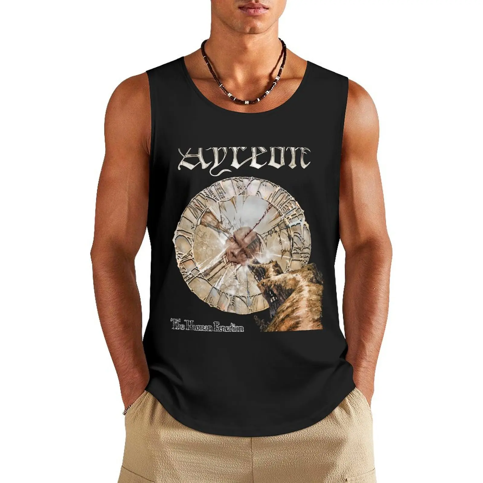 

Ayreon - The Human Equation Tank Top Bodybuilding shirt vest men anime t-shirts T-shirt men