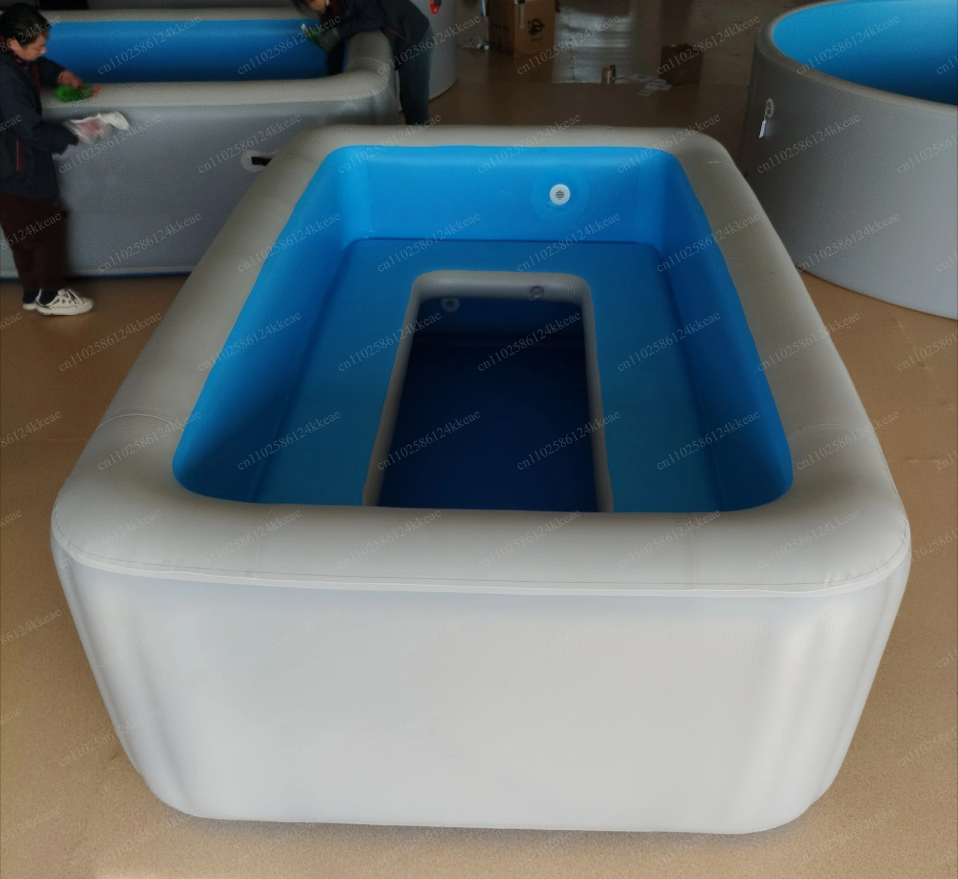 Inflatable  Cushion swimming pool Inflatable pool Family play l Ocean ball Fishing pool
