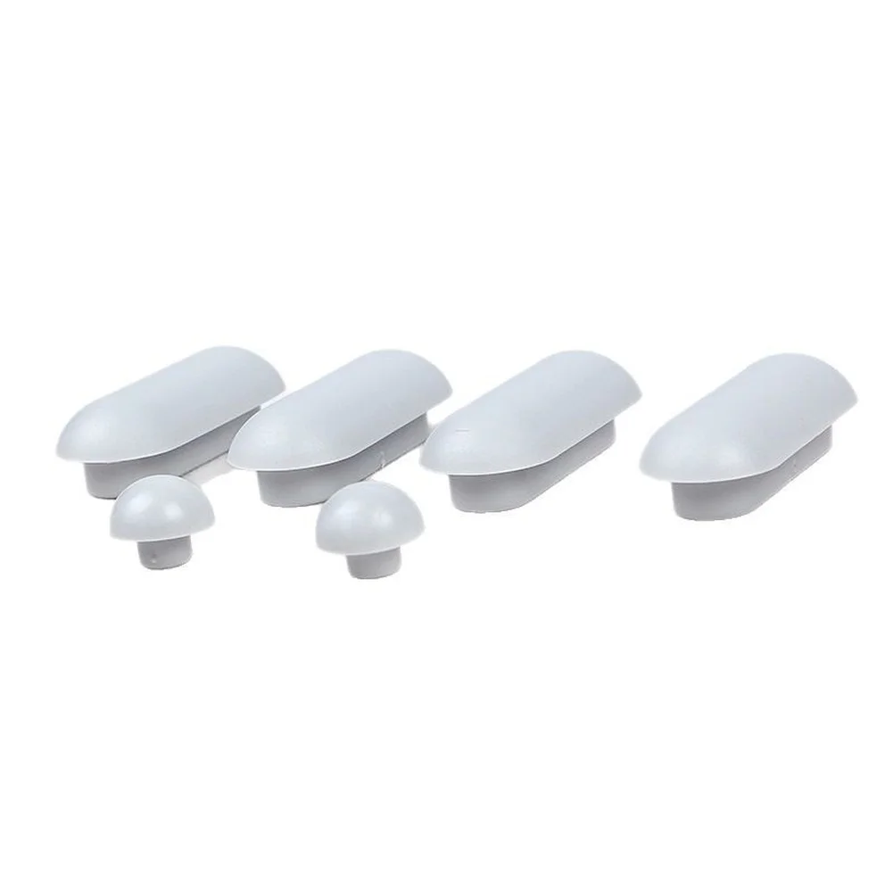 Practical Toilet Seat Buffer Pads Shock Dampening Lid Bumper Gasket Anti-Slip Bathroom Accessory Reduce Noise Household Supply